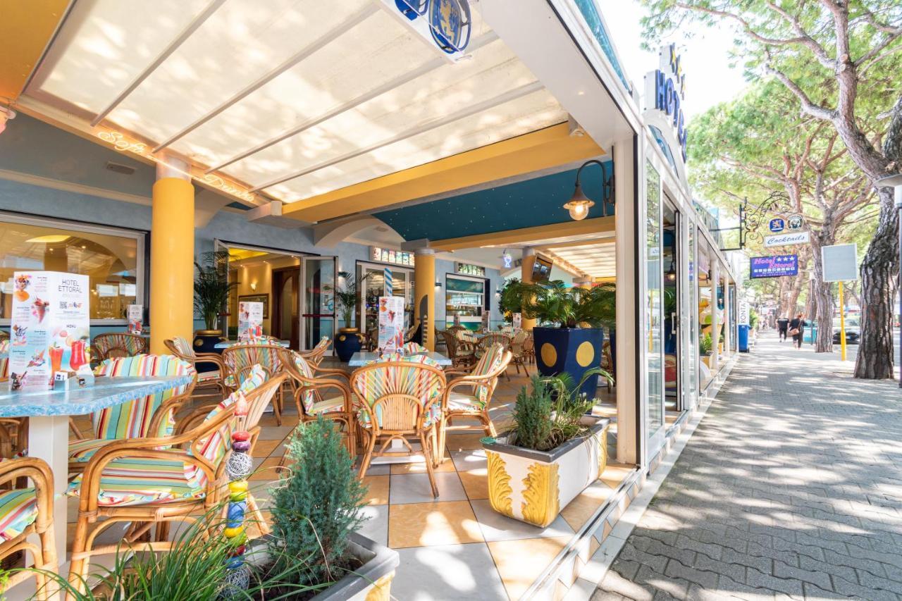 Hotel Ettoral Lido di Jesolo Bagian luar foto